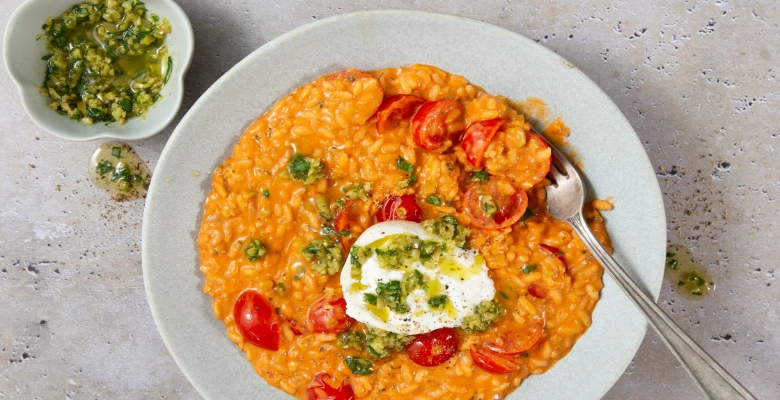 Bio-Tomaten-Risotto